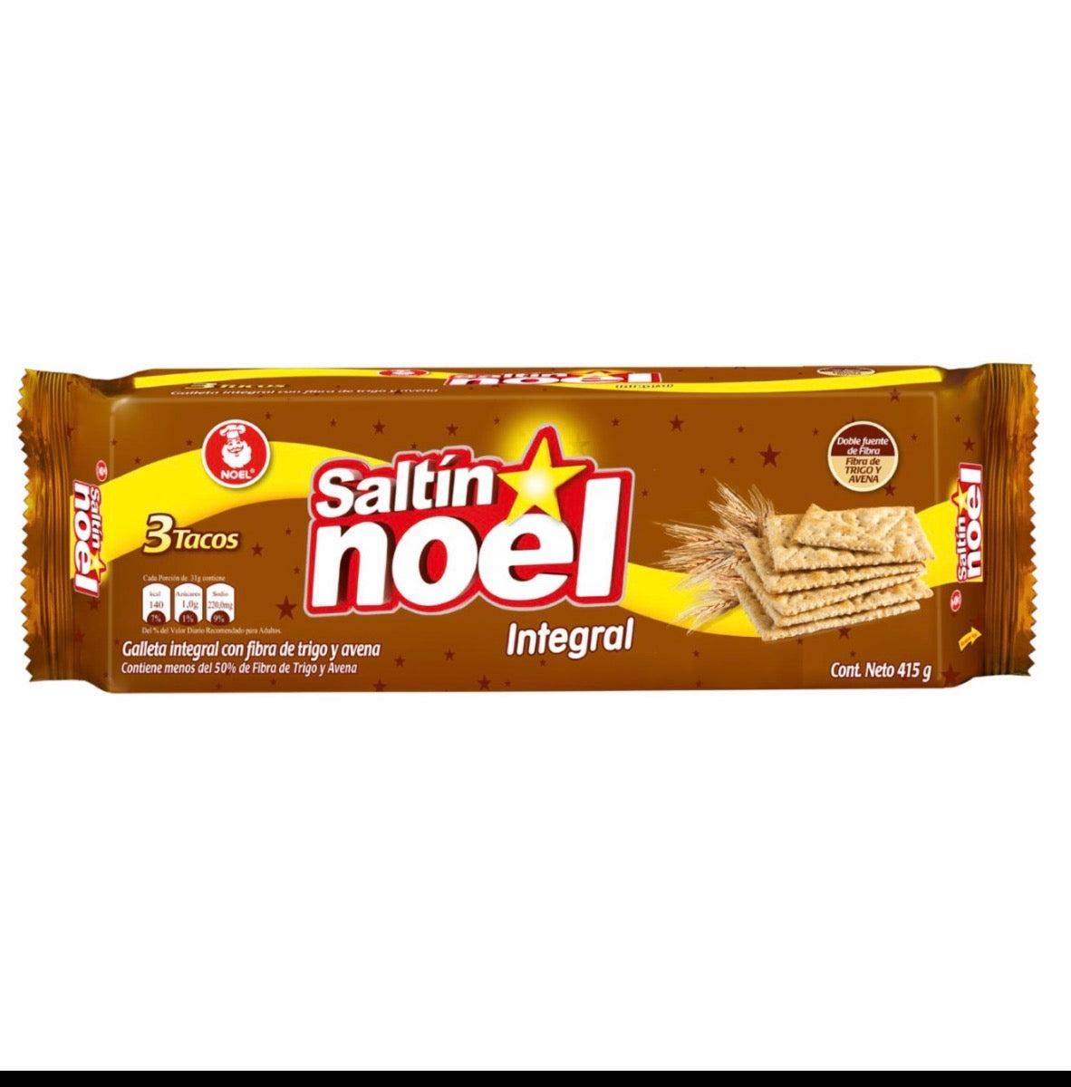 Galleta saltin integral