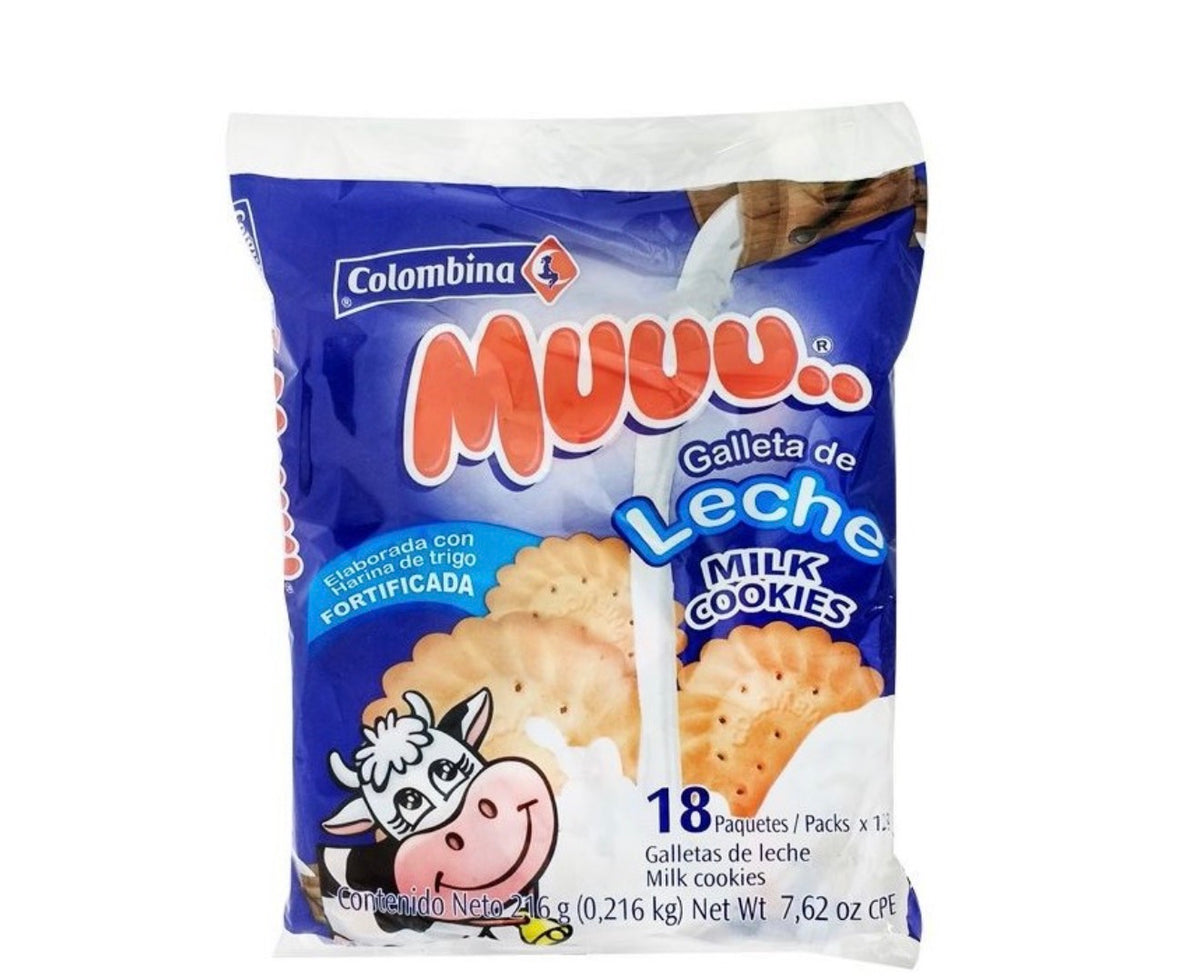 GALLETA Muuu Colombina x18und