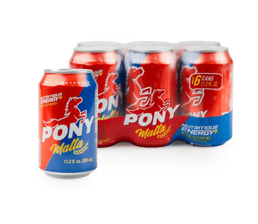 🥤 Pony Malta – Lata x6 und