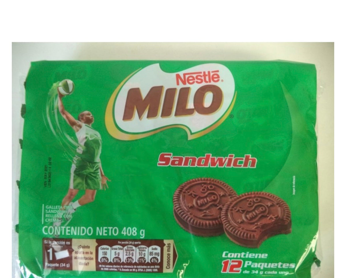 Galleta Milo x12 unid