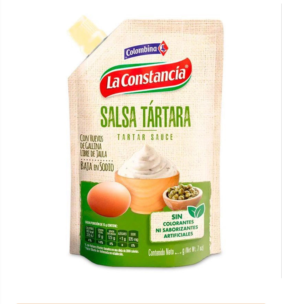 🥫 Salsa Tártara La Constancia – Cremosa y deliciosa