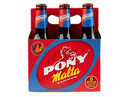 🥤 Pony Malta – Botella de Vidrio x6und