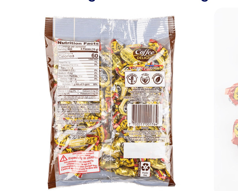BOLSA DE COFFEE DELIGHT